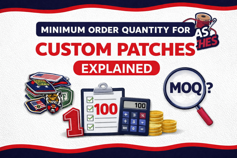 Minimum Order Quantity for Custom Patches Explained