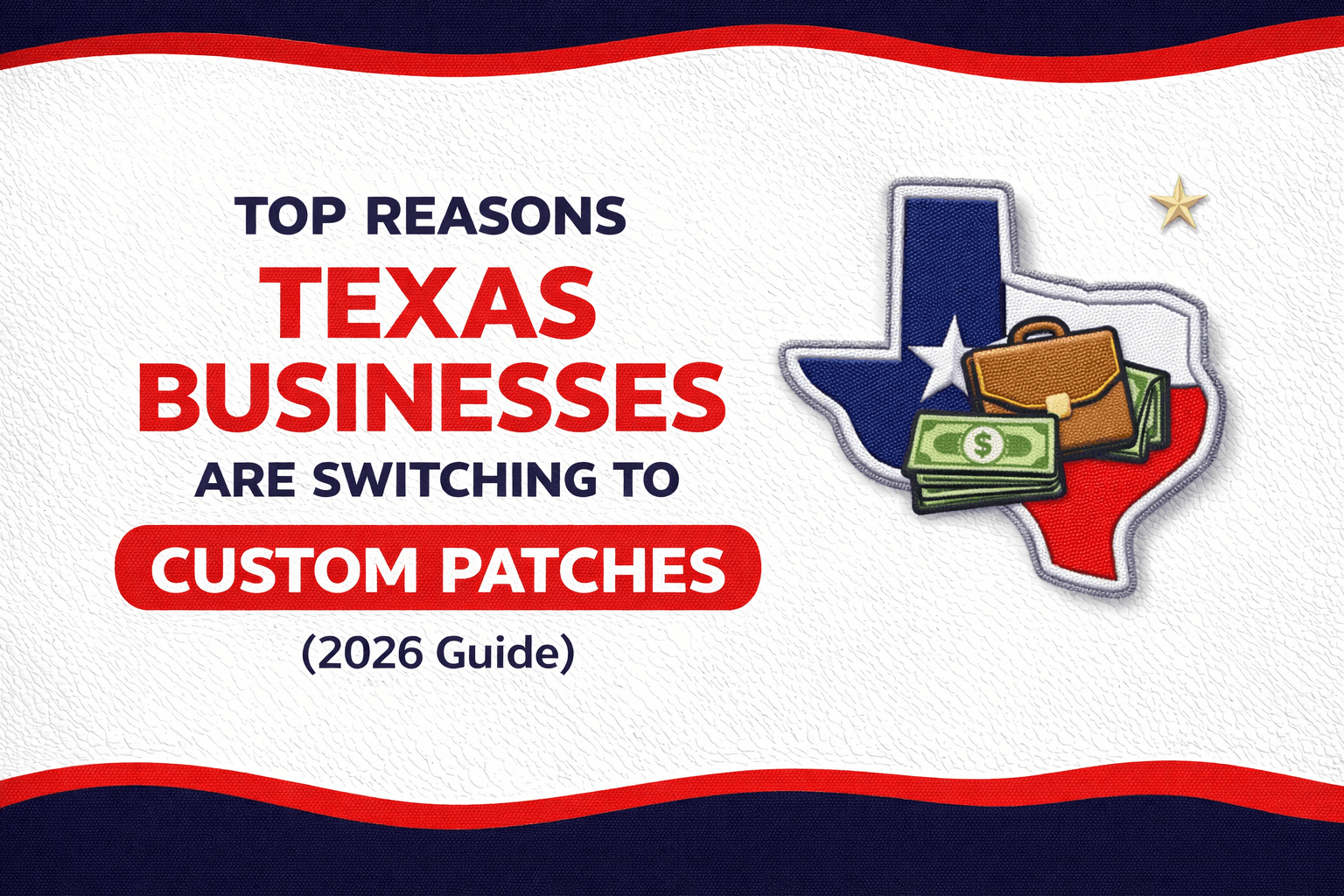 Texas Businesses Are Switching to Custom Patches