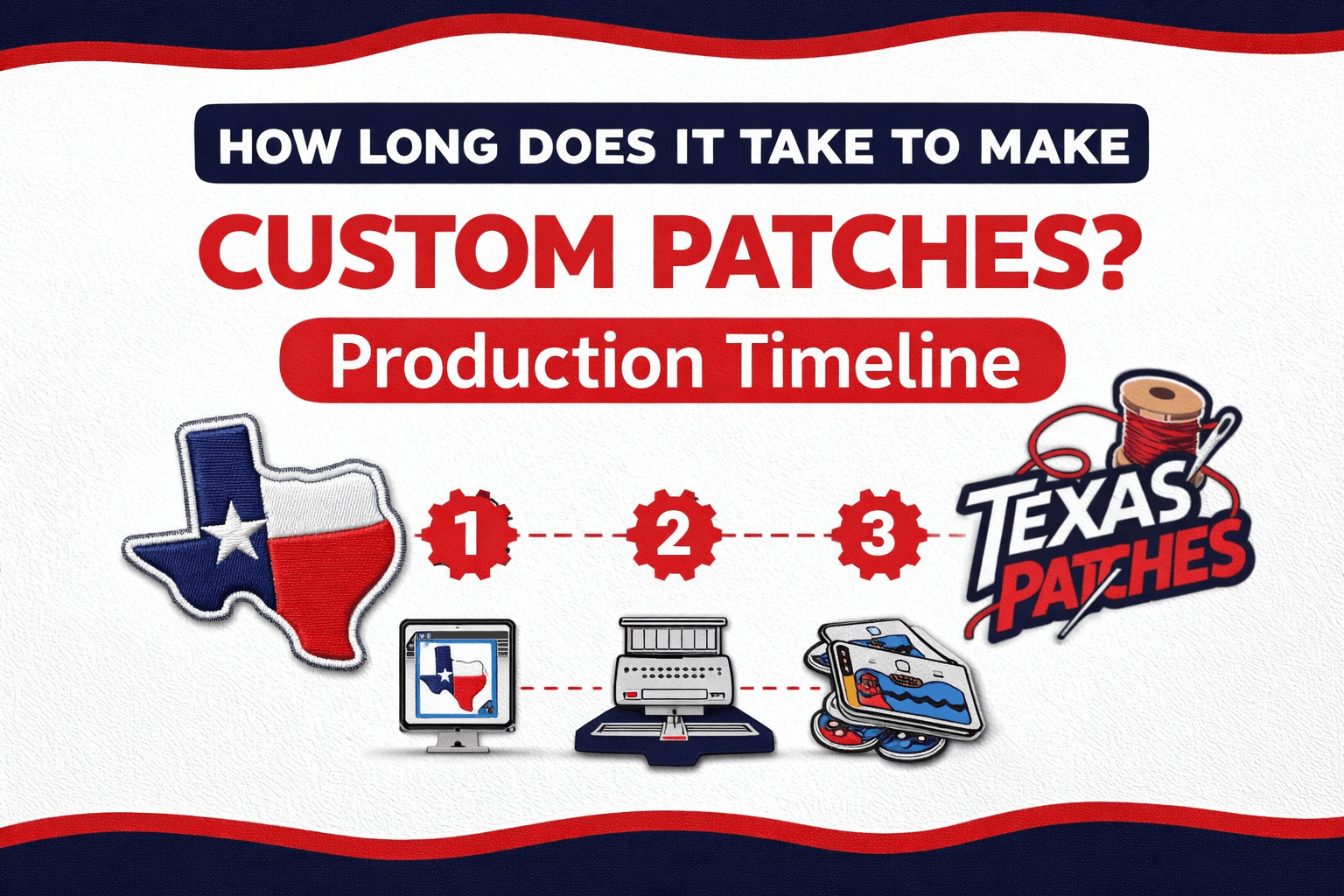 custom patches in Texas