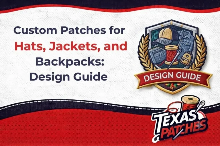 Custom Patches for Hats, Jackets, and Backpacks Design Guide