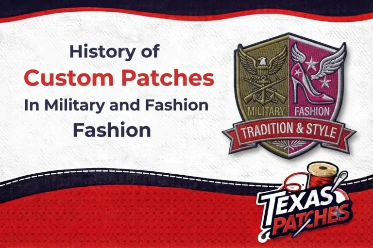 History of Custom Patches in Military and Fashion