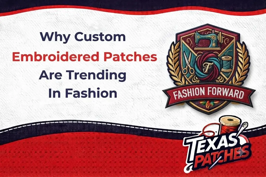 Why Custom Embroidered Patches Are Trending in Fashion